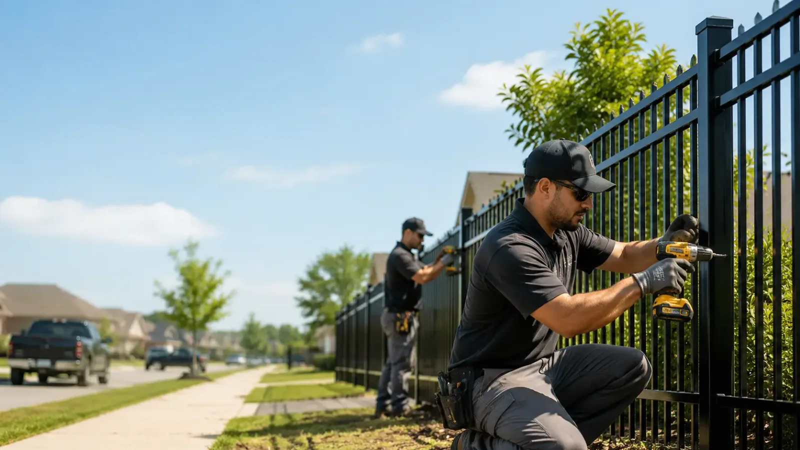 Metal Fence Installation in Brentwood, CA